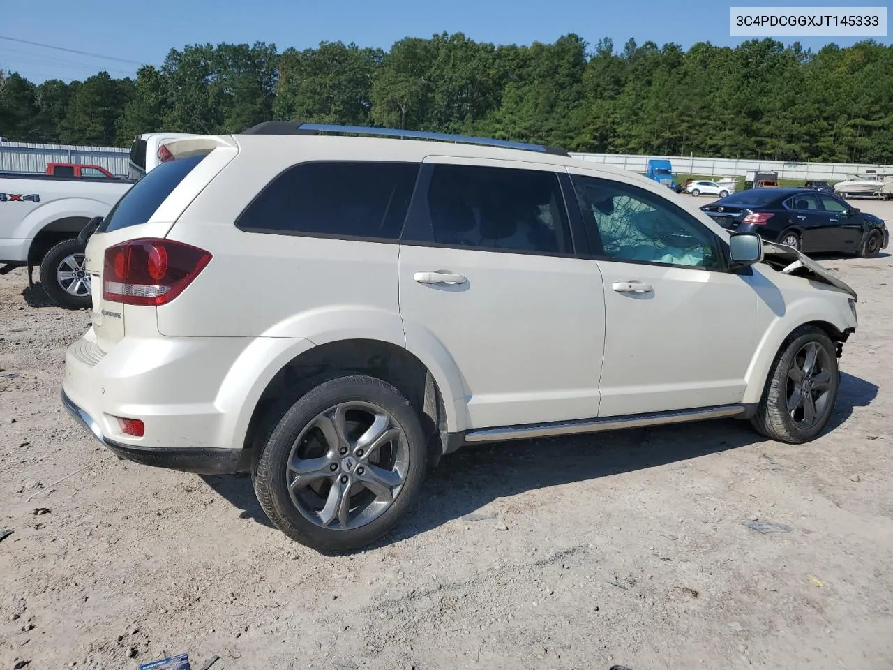 2018 Dodge Journey Crossroad VIN: 3C4PDCGGXJT145333 Lot: 74365484