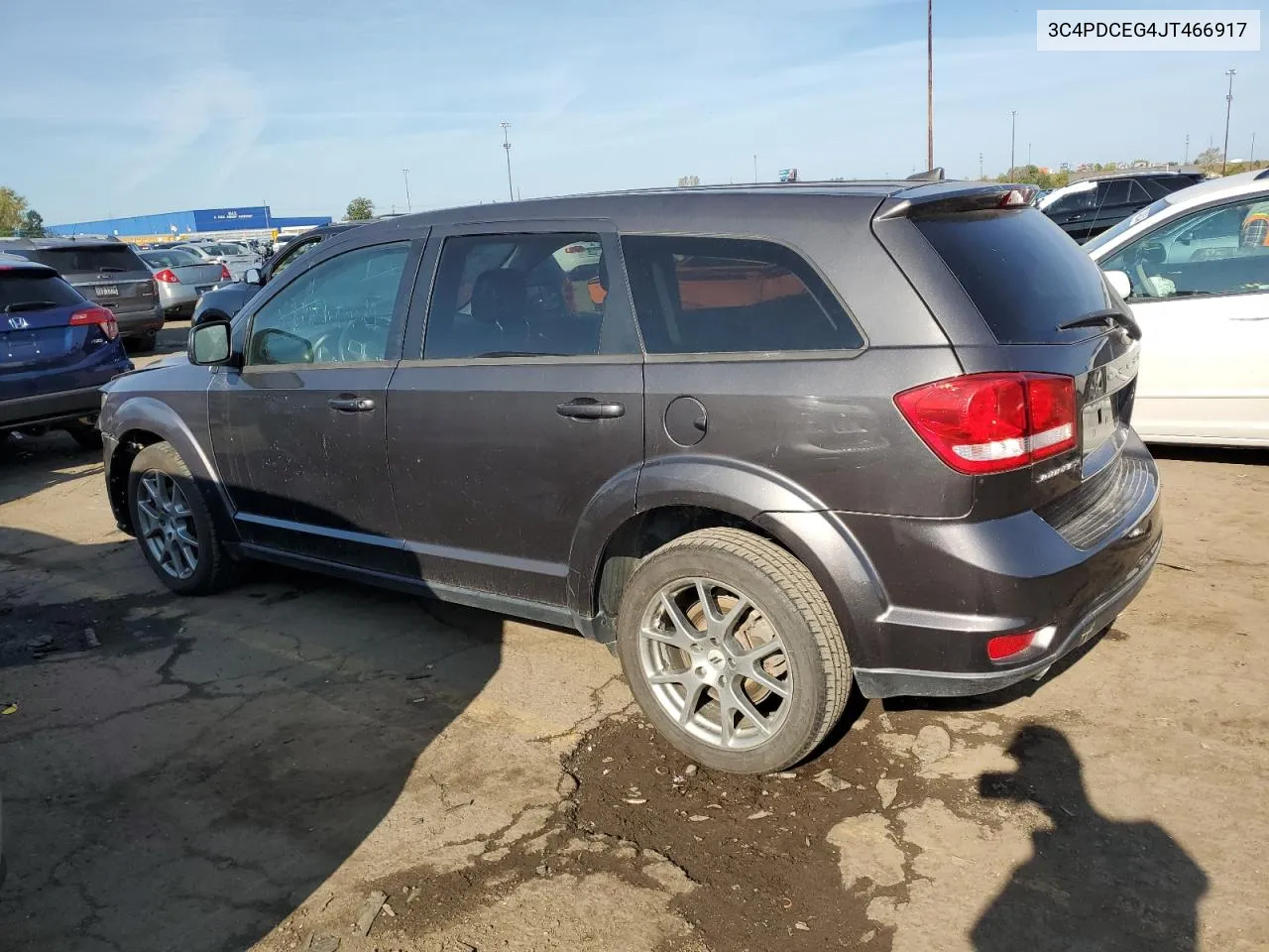 2018 Dodge Journey Gt VIN: 3C4PDCEG4JT466917 Lot: 74607594