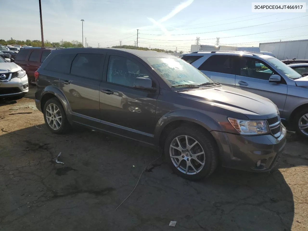 2018 Dodge Journey Gt VIN: 3C4PDCEG4JT466917 Lot: 74607594