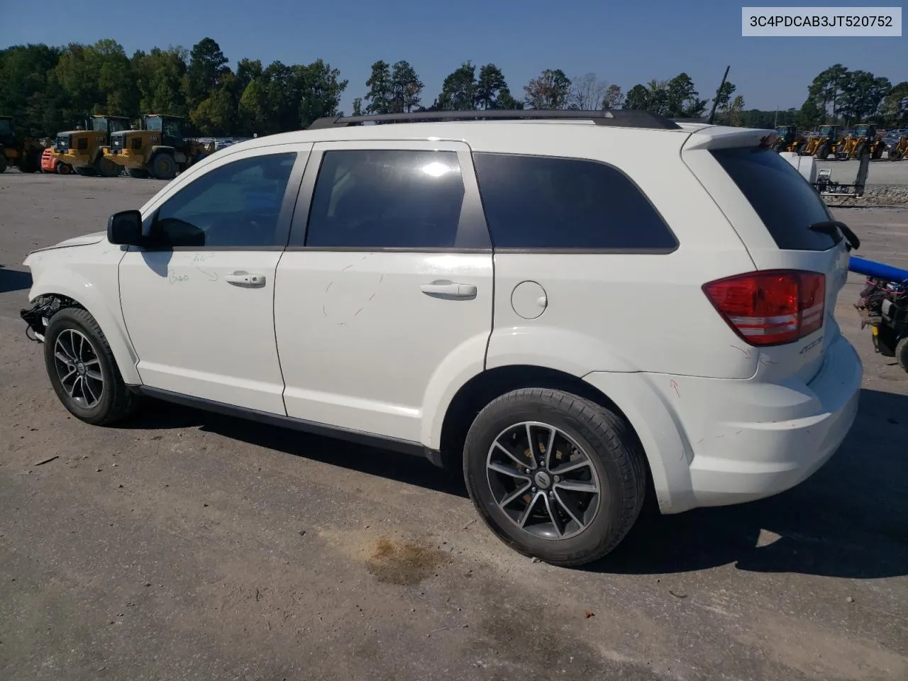 2018 Dodge Journey Se VIN: 3C4PDCAB3JT520752 Lot: 74973214