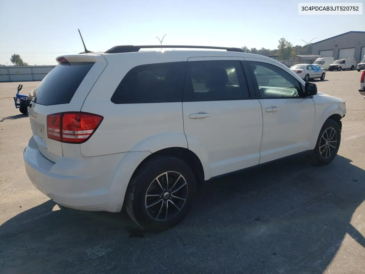 2018 Dodge Journey Se VIN: 3C4PDCAB3JT520752 Lot: 74973214