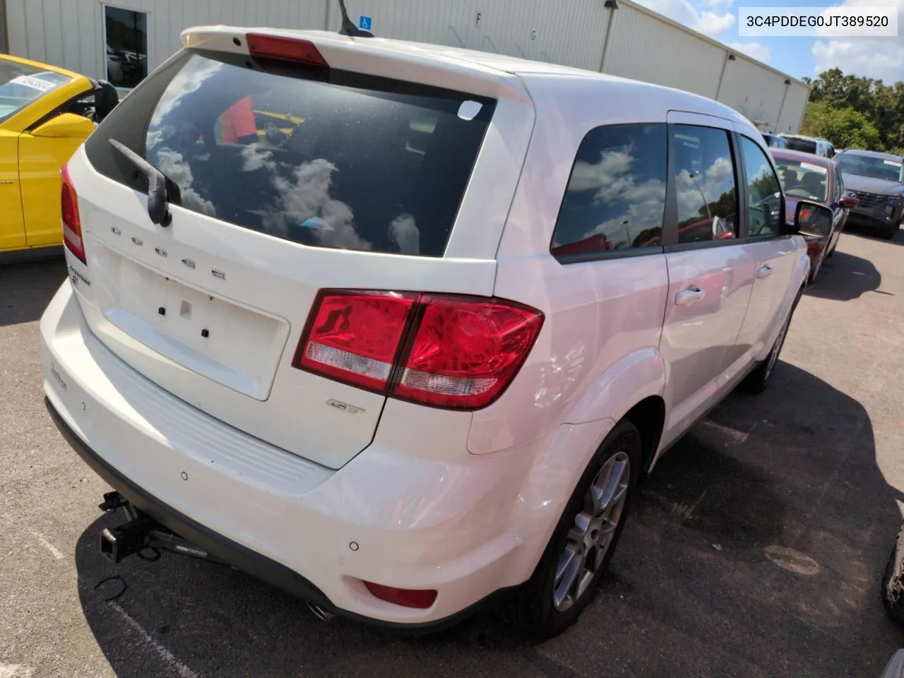 2018 Dodge Journey Gt VIN: 3C4PDDEG0JT389520 Lot: 75121484