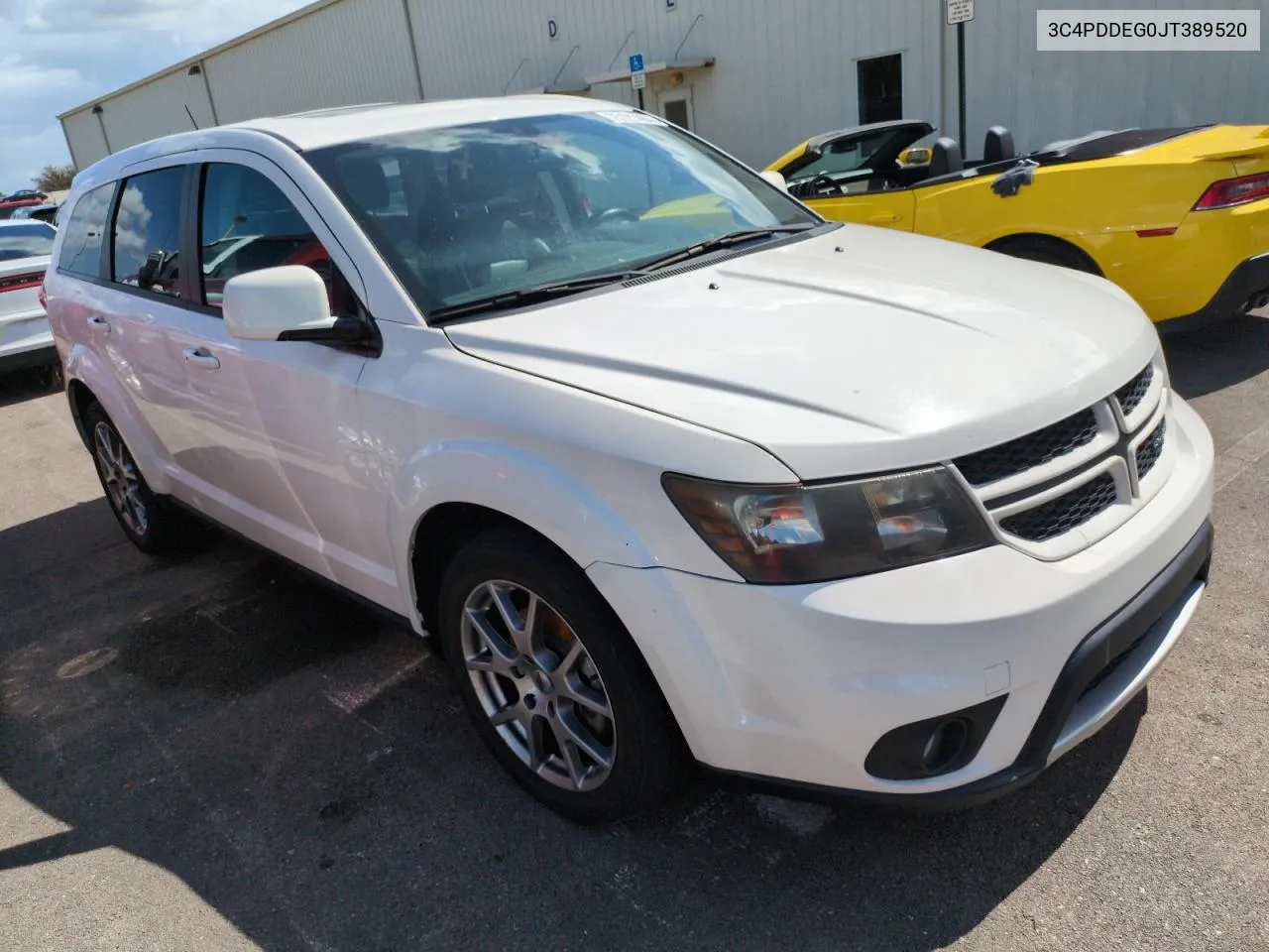 2018 Dodge Journey Gt VIN: 3C4PDDEG0JT389520 Lot: 75121484