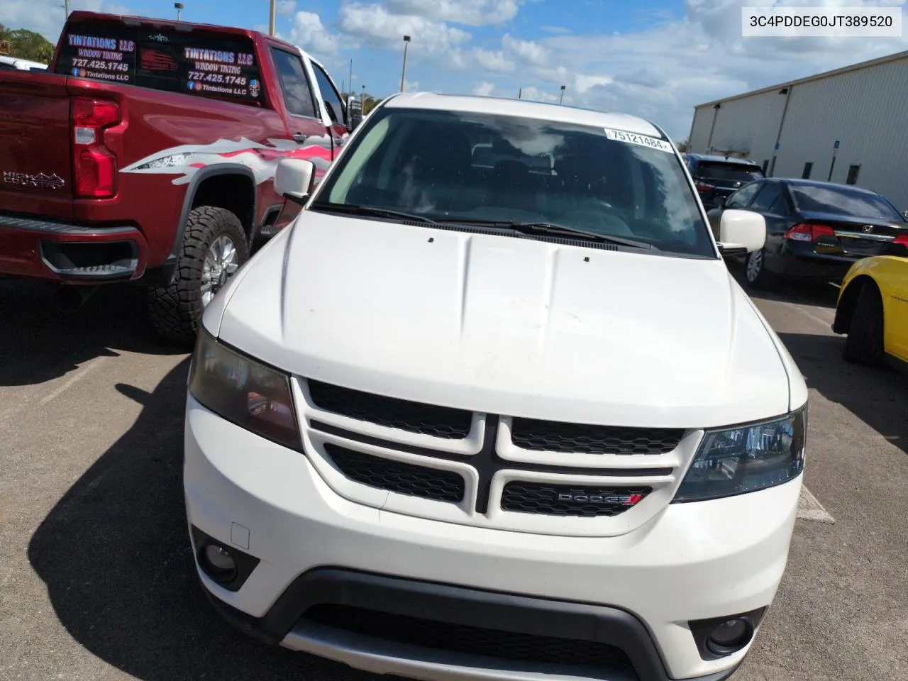 2018 Dodge Journey Gt VIN: 3C4PDDEG0JT389520 Lot: 75121484