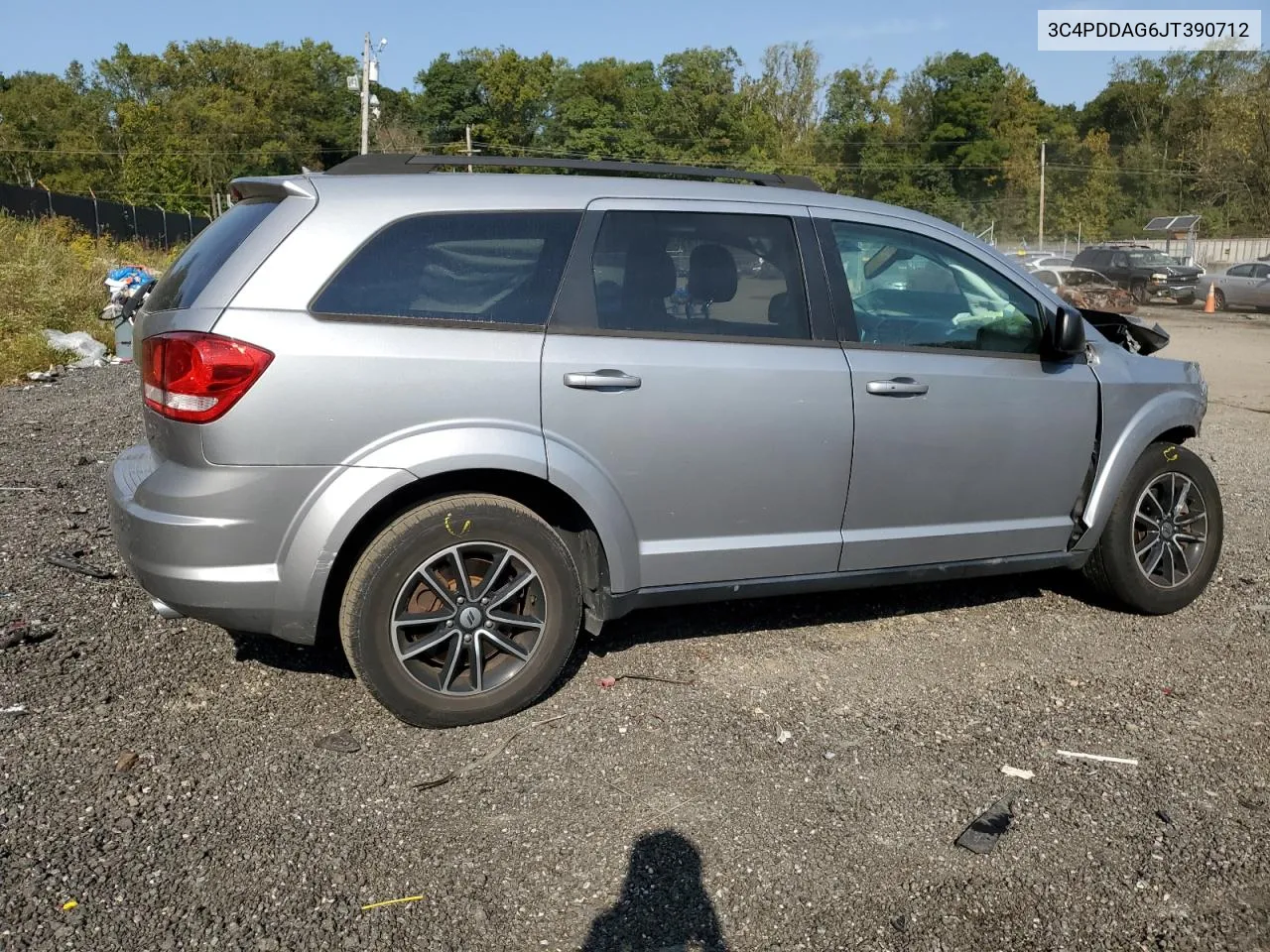 2018 Dodge Journey Se VIN: 3C4PDDAG6JT390712 Lot: 75132964