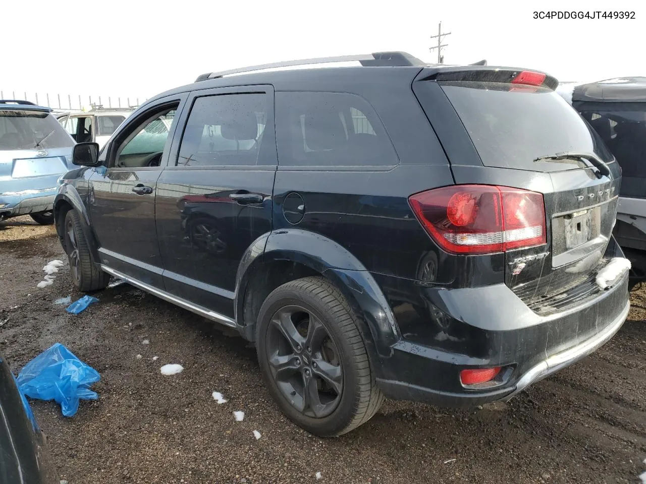 2018 Dodge Journey Crossroad VIN: 3C4PDDGG4JT449392 Lot: 75256534