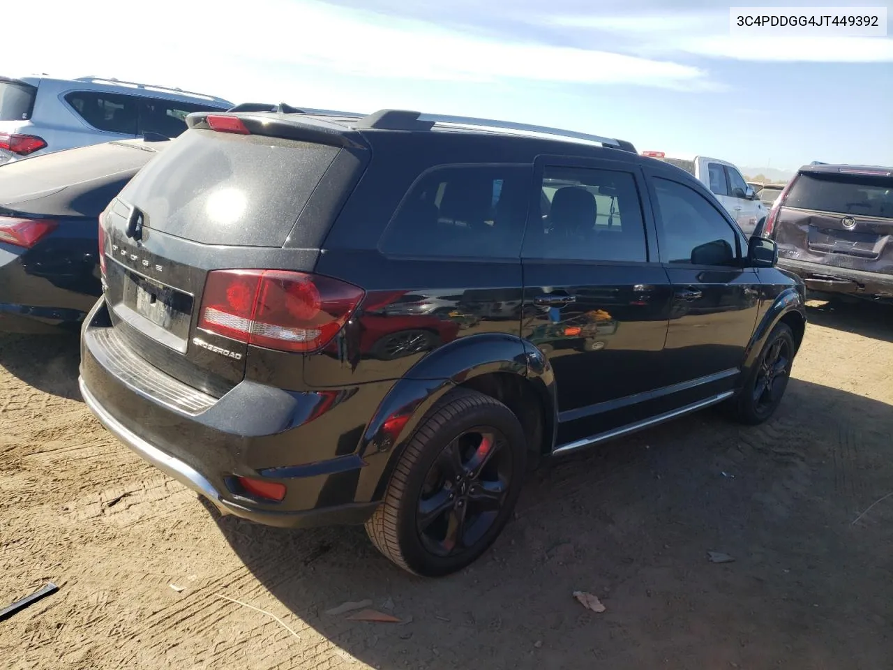 2018 Dodge Journey Crossroad VIN: 3C4PDDGG4JT449392 Lot: 75256534