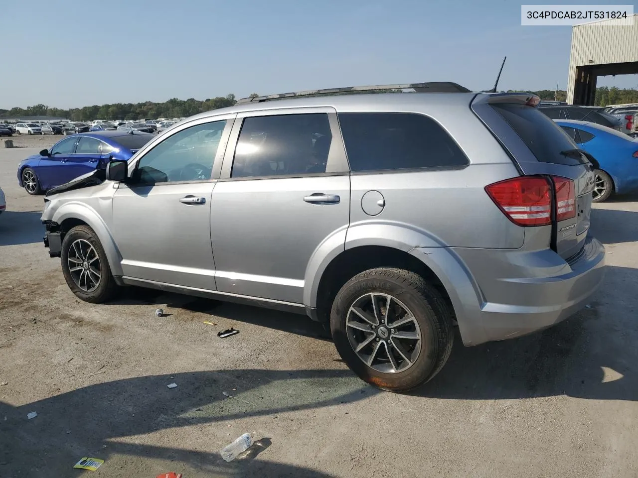 2018 Dodge Journey Se VIN: 3C4PDCAB2JT531824 Lot: 75308504