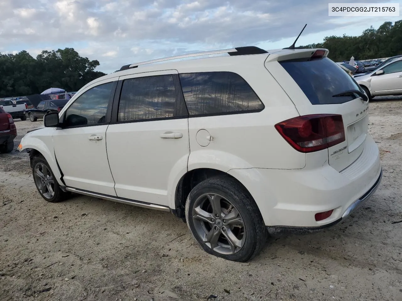 2018 Dodge Journey Crossroad VIN: 3C4PDCGG2JT215763 Lot: 75522934