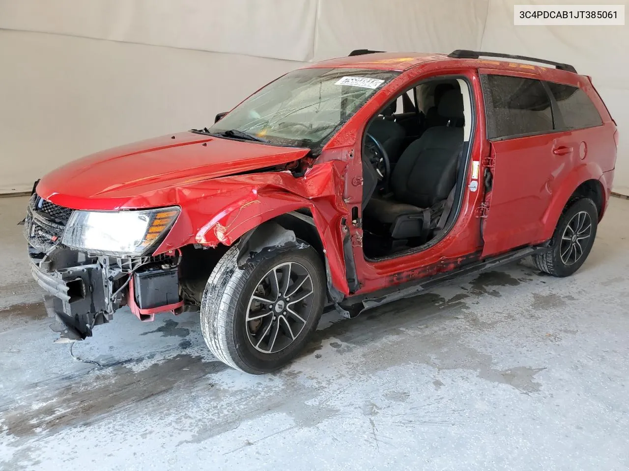 2018 Dodge Journey Se VIN: 3C4PDCAB1JT385061 Lot: 75604844