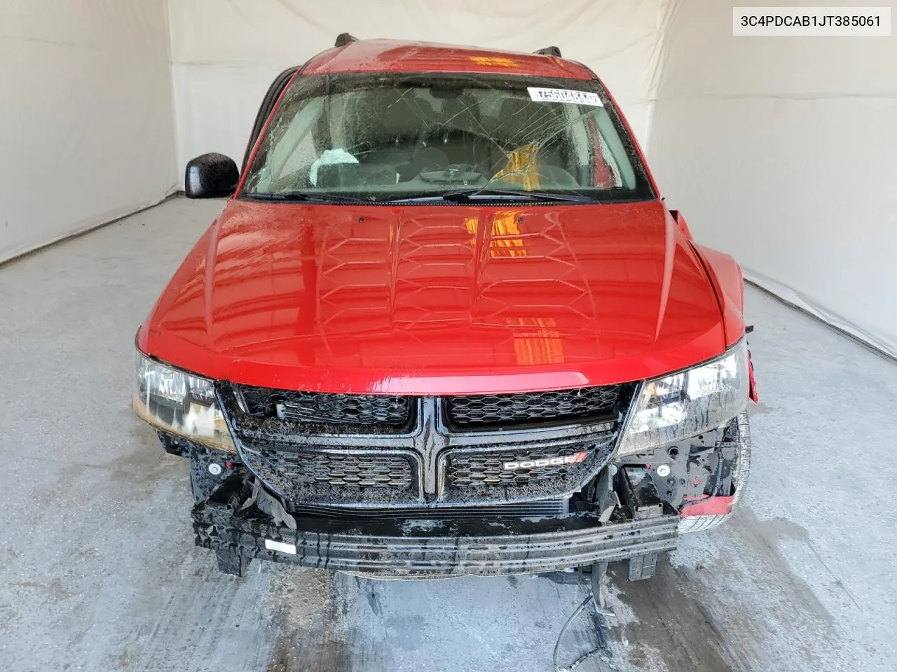 2018 Dodge Journey Se VIN: 3C4PDCAB1JT385061 Lot: 75604844