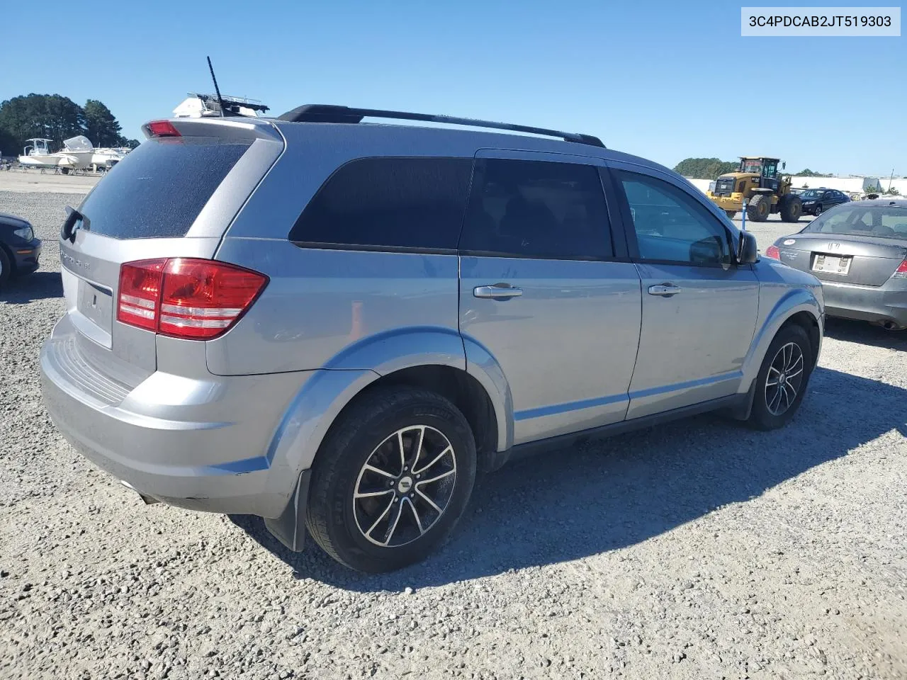 2018 Dodge Journey Se VIN: 3C4PDCAB2JT519303 Lot: 75653124