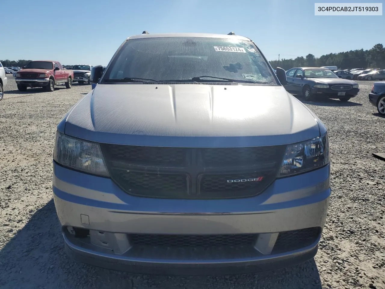 2018 Dodge Journey Se VIN: 3C4PDCAB2JT519303 Lot: 75653124