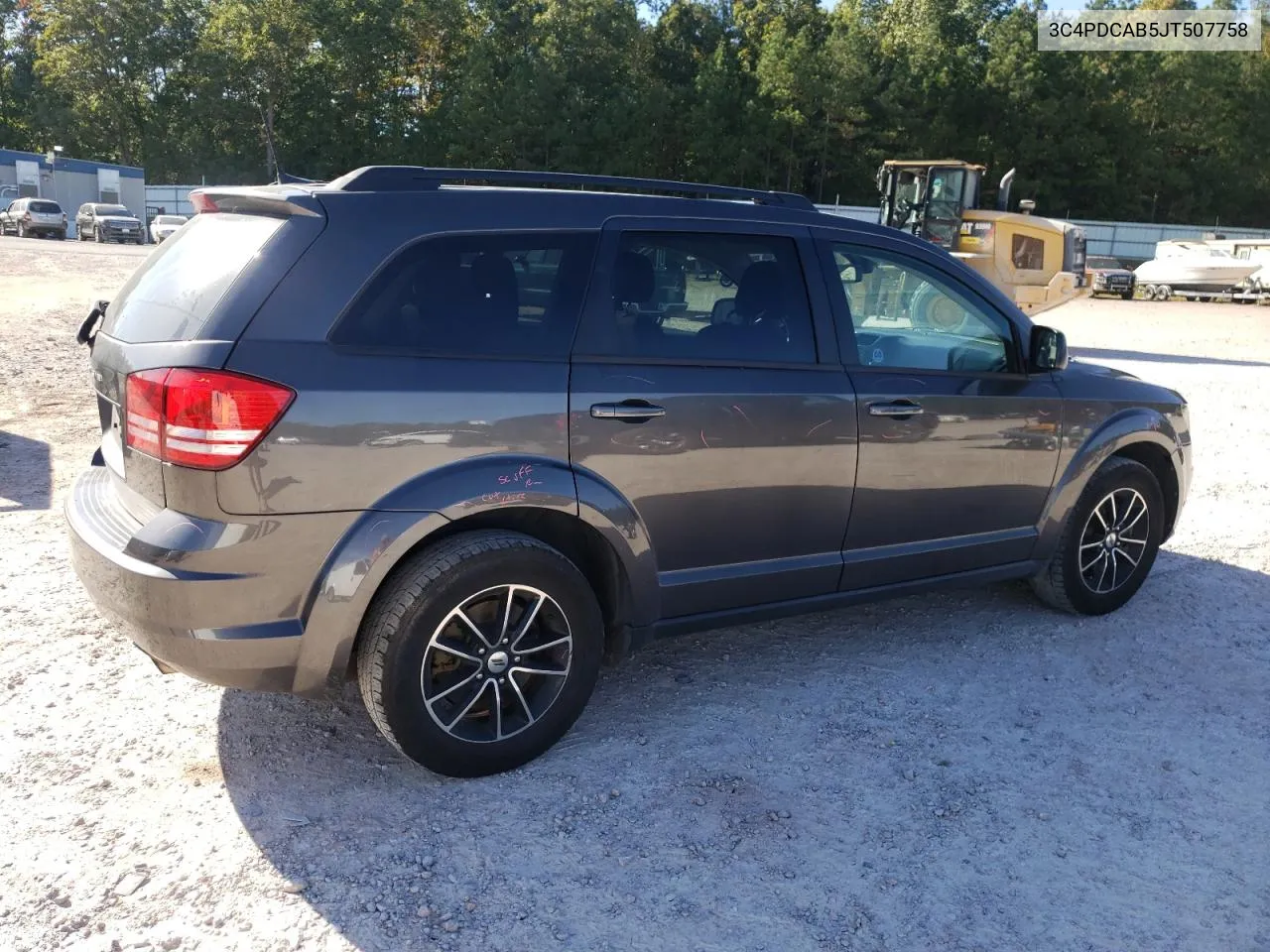 2018 Dodge Journey Se VIN: 3C4PDCAB5JT507758 Lot: 75874634