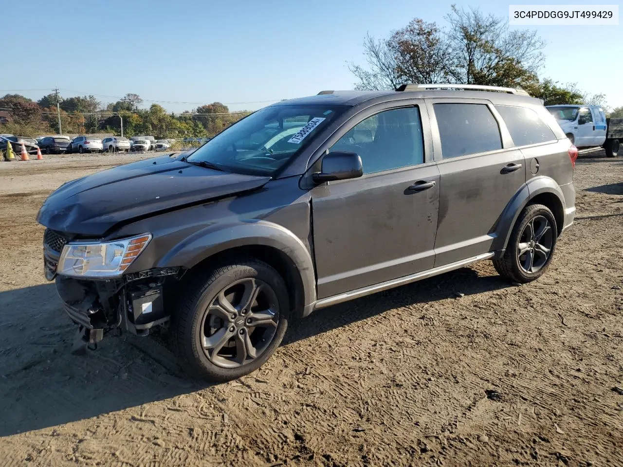 2018 Dodge Journey Crossroad VIN: 3C4PDDGG9JT499429 Lot: 75889034