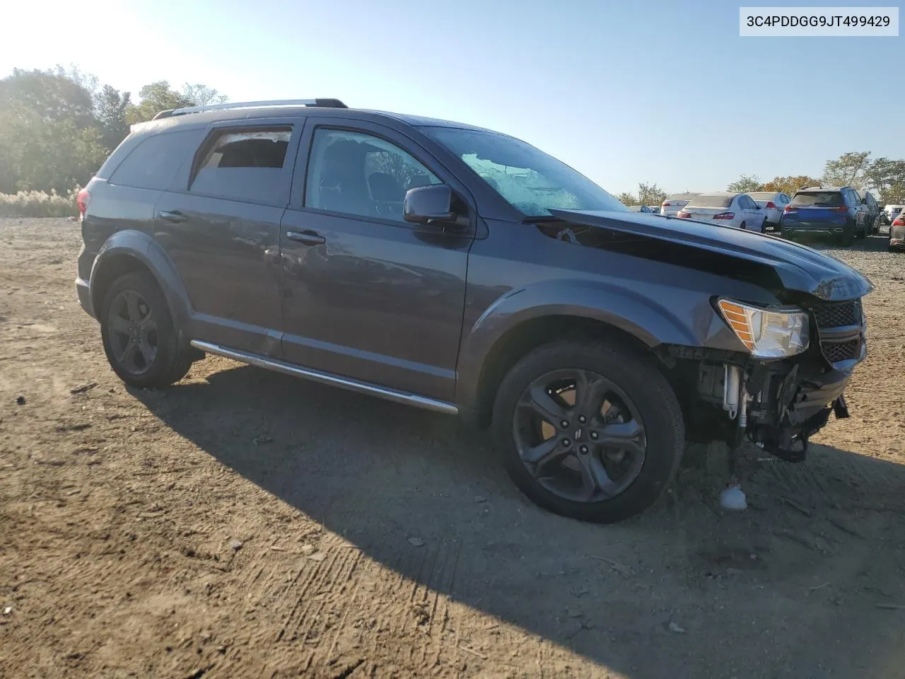 2018 Dodge Journey Crossroad VIN: 3C4PDDGG9JT499429 Lot: 75889034