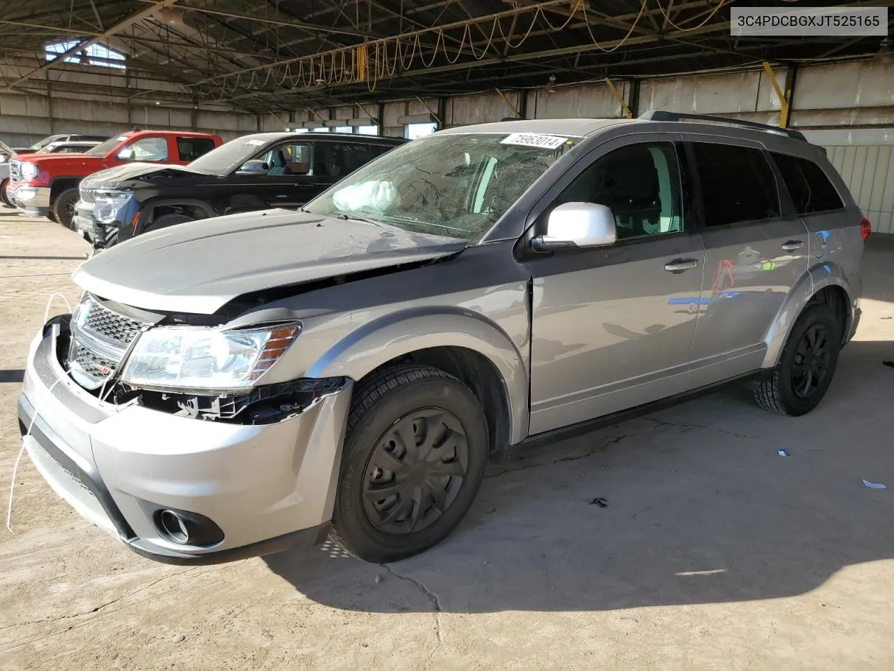 3C4PDCBGXJT525165 2018 Dodge Journey Sxt