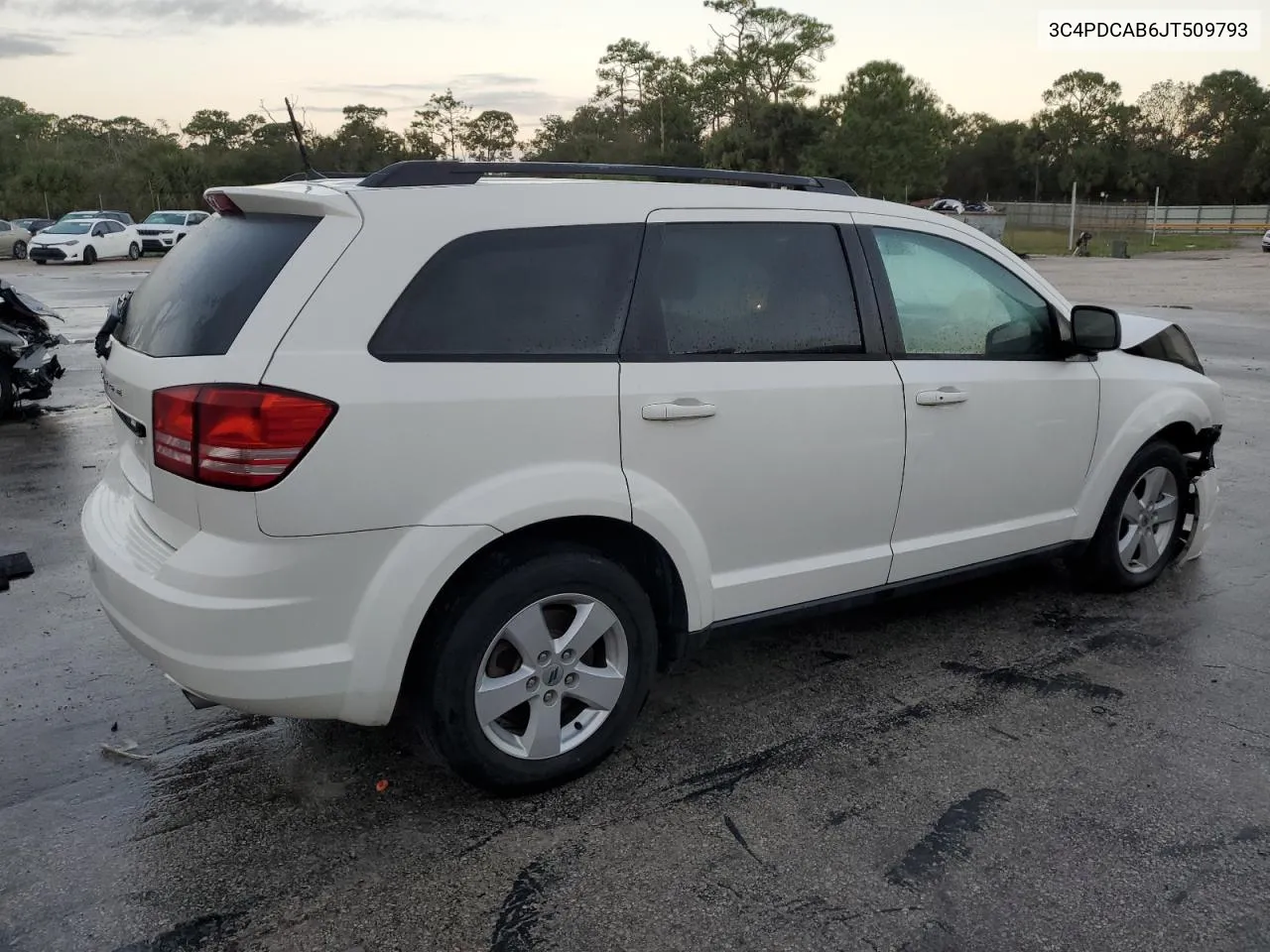 2018 Dodge Journey Se VIN: 3C4PDCAB6JT509793 Lot: 76127494