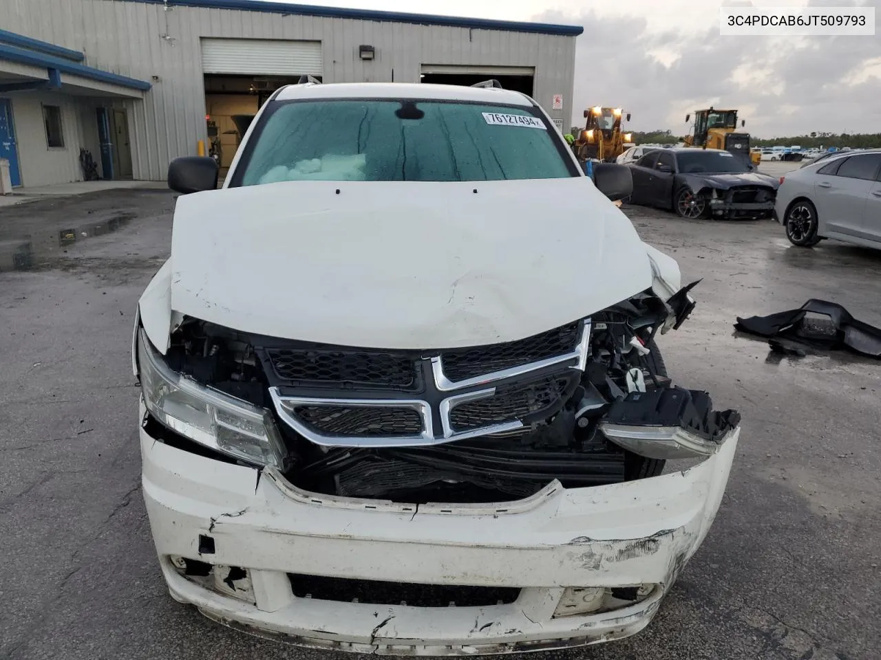 2018 Dodge Journey Se VIN: 3C4PDCAB6JT509793 Lot: 76127494