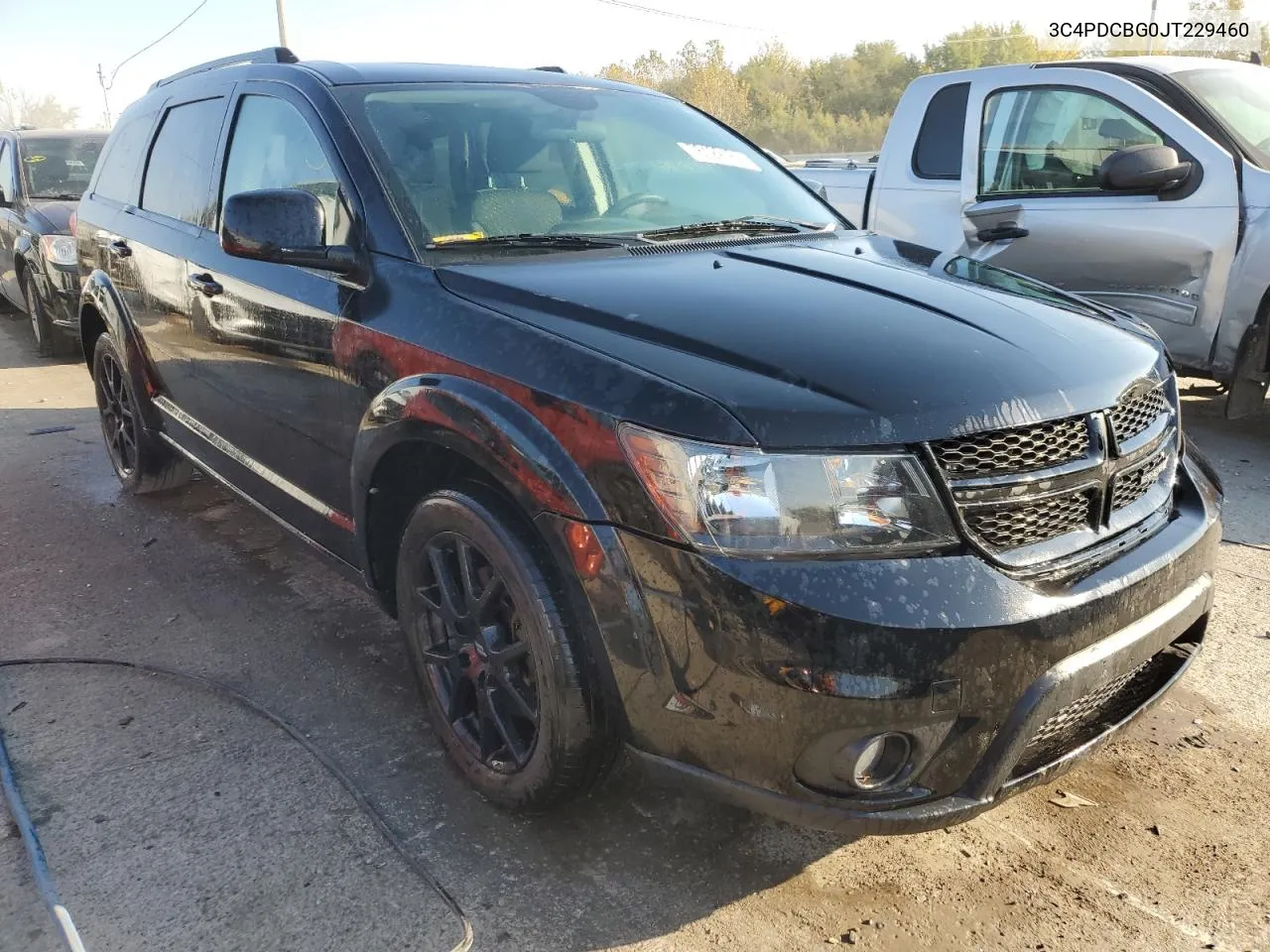 2018 Dodge Journey Sxt VIN: 3C4PDCBG0JT229460 Lot: 76129184