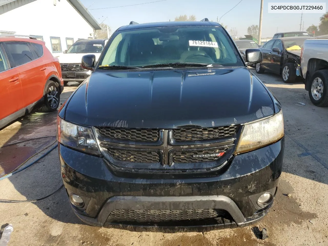 2018 Dodge Journey Sxt VIN: 3C4PDCBG0JT229460 Lot: 76129184