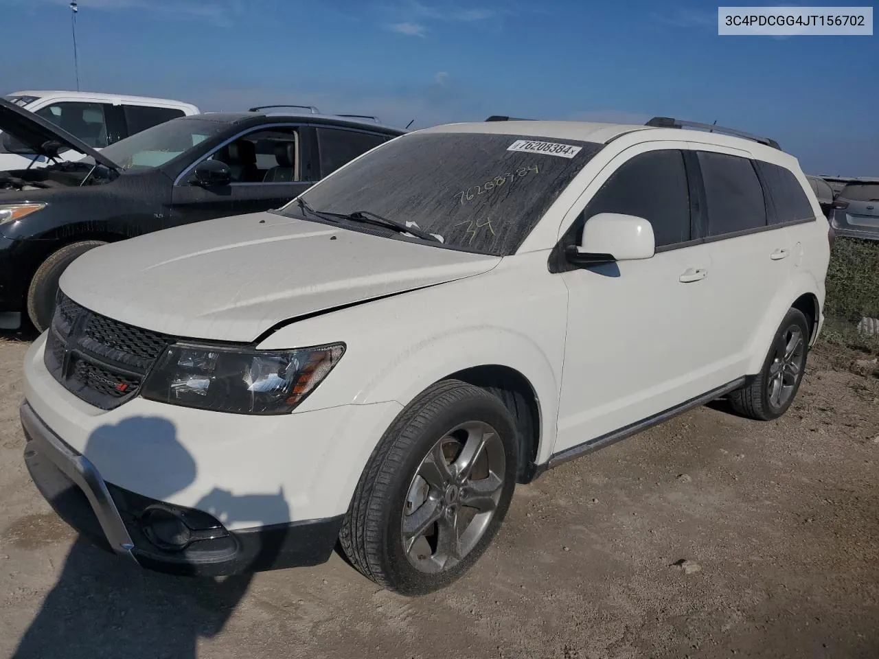 2018 Dodge Journey Crossroad VIN: 3C4PDCGG4JT156702 Lot: 76208384