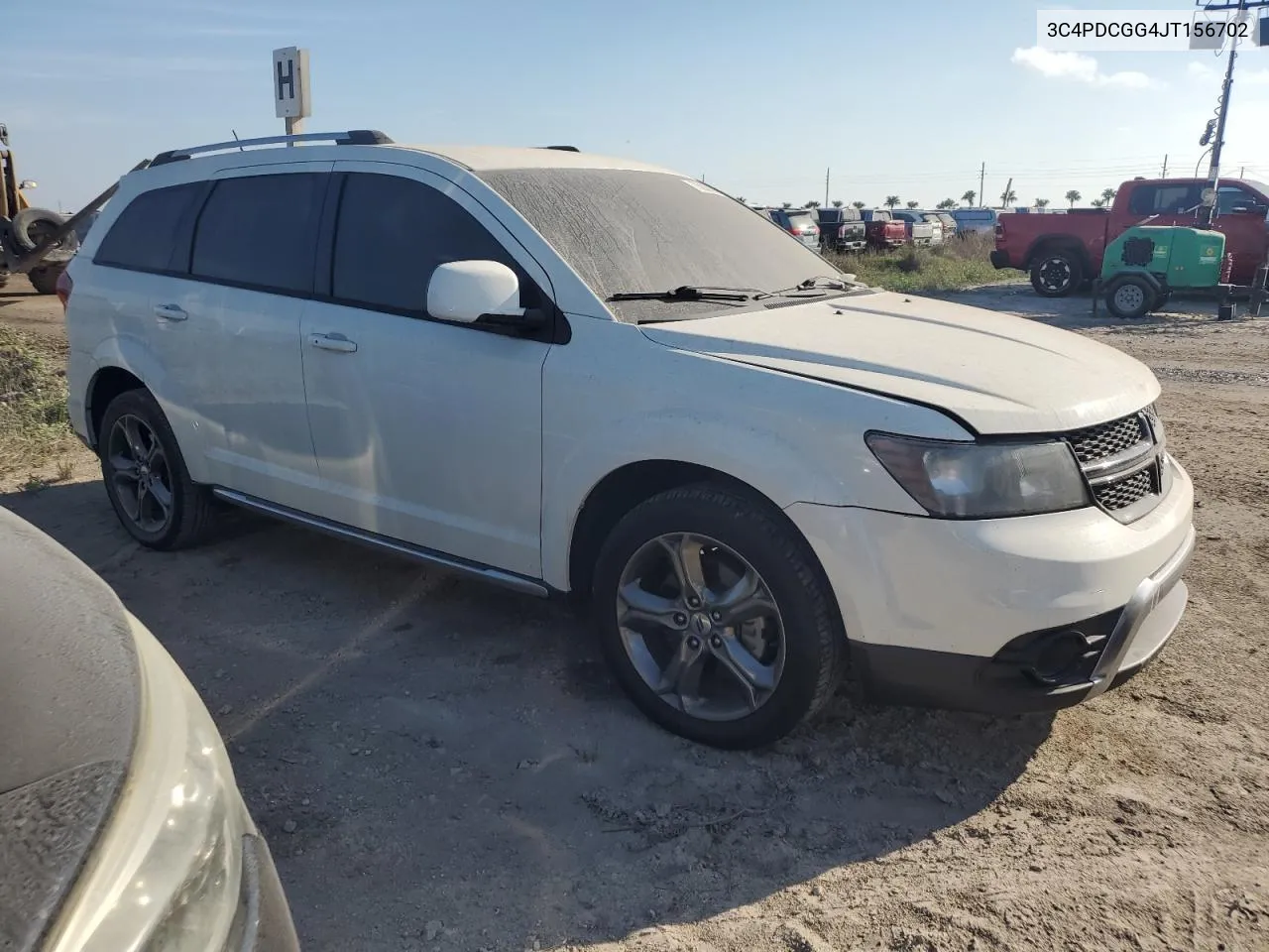 2018 Dodge Journey Crossroad VIN: 3C4PDCGG4JT156702 Lot: 76208384