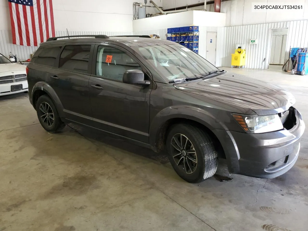 2018 Dodge Journey Se VIN: 3C4PDCABXJT534261 Lot: 76312644