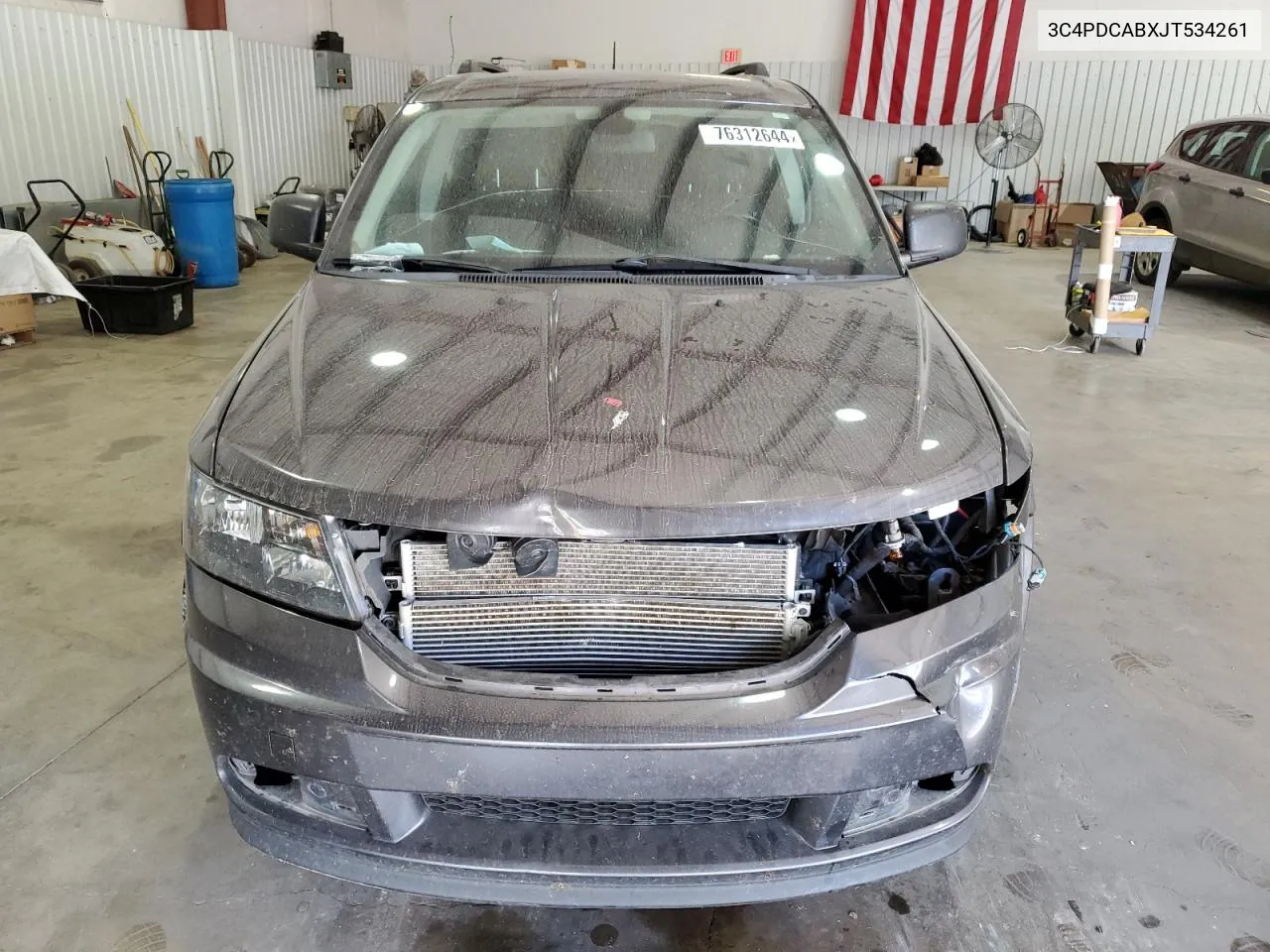 2018 Dodge Journey Se VIN: 3C4PDCABXJT534261 Lot: 76312644