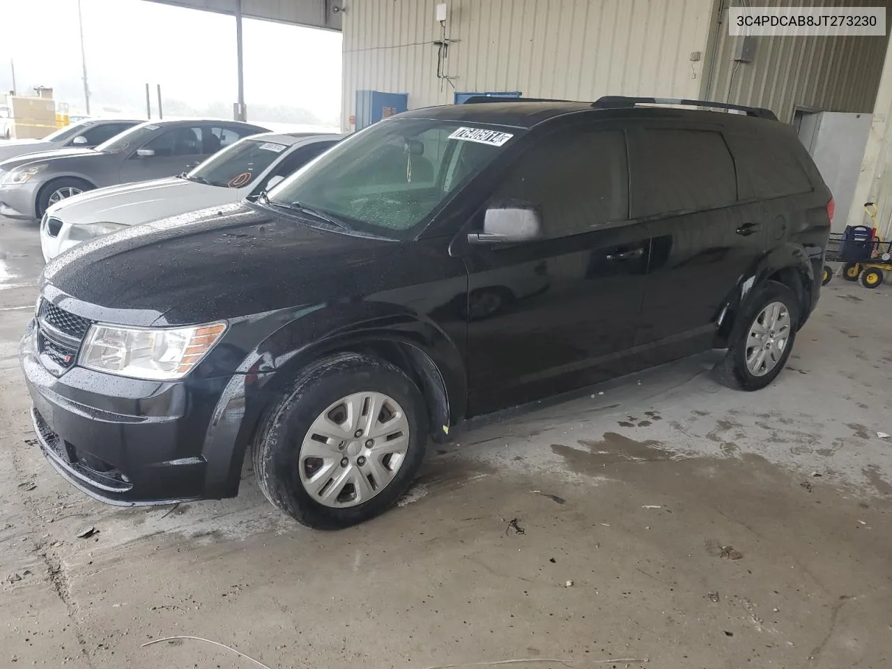 2018 Dodge Journey Se VIN: 3C4PDCAB8JT273230 Lot: 76405014