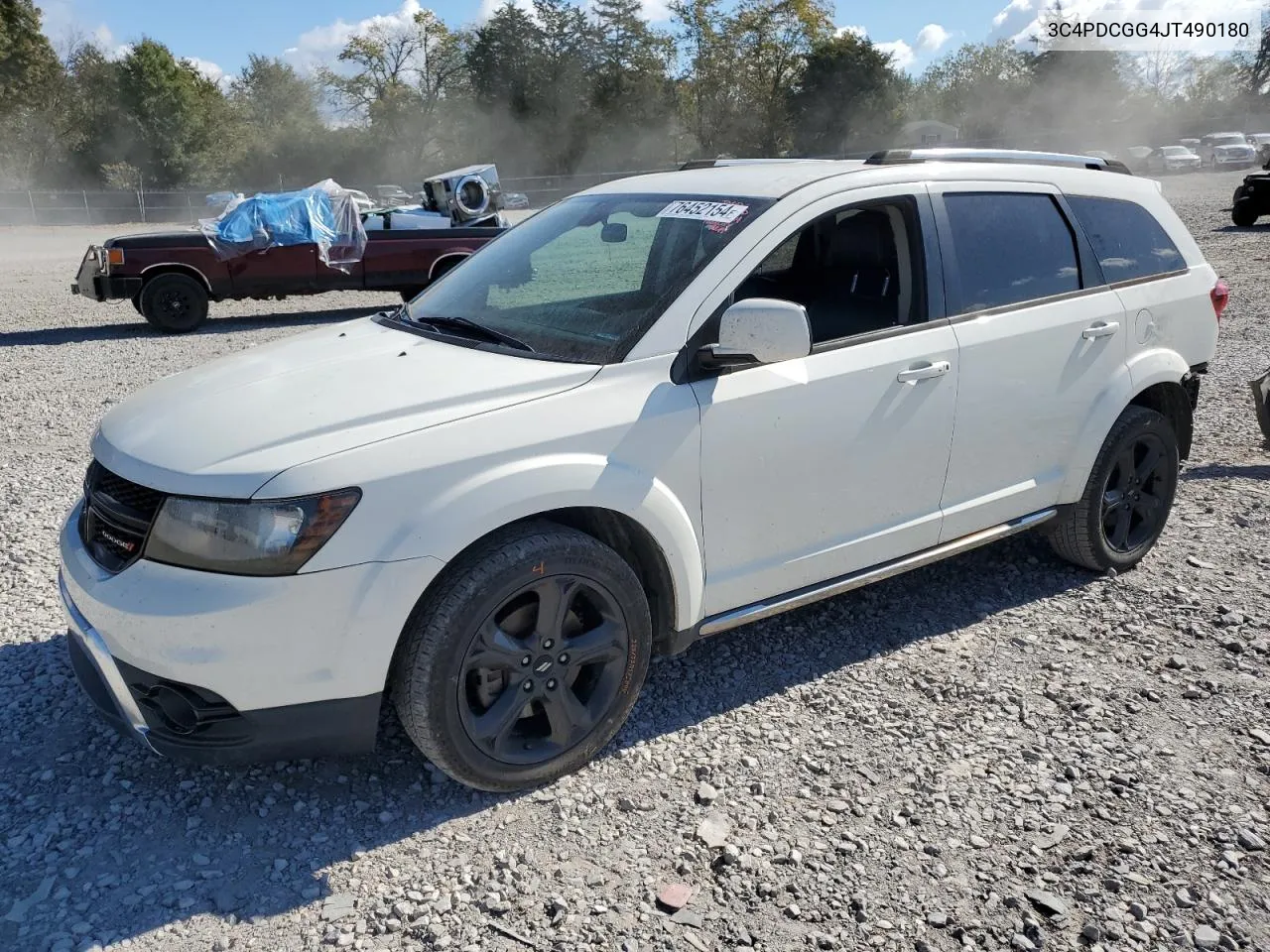 2018 Dodge Journey Crossroad VIN: 3C4PDCGG4JT490180 Lot: 76452154