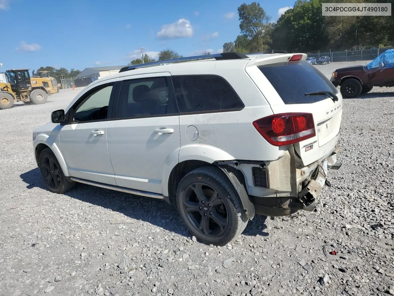 2018 Dodge Journey Crossroad VIN: 3C4PDCGG4JT490180 Lot: 76452154