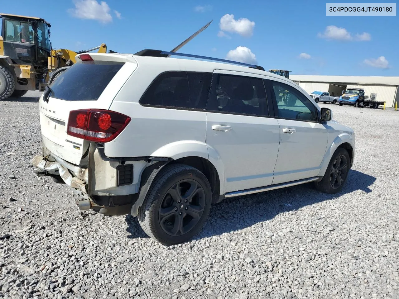 2018 Dodge Journey Crossroad VIN: 3C4PDCGG4JT490180 Lot: 76452154