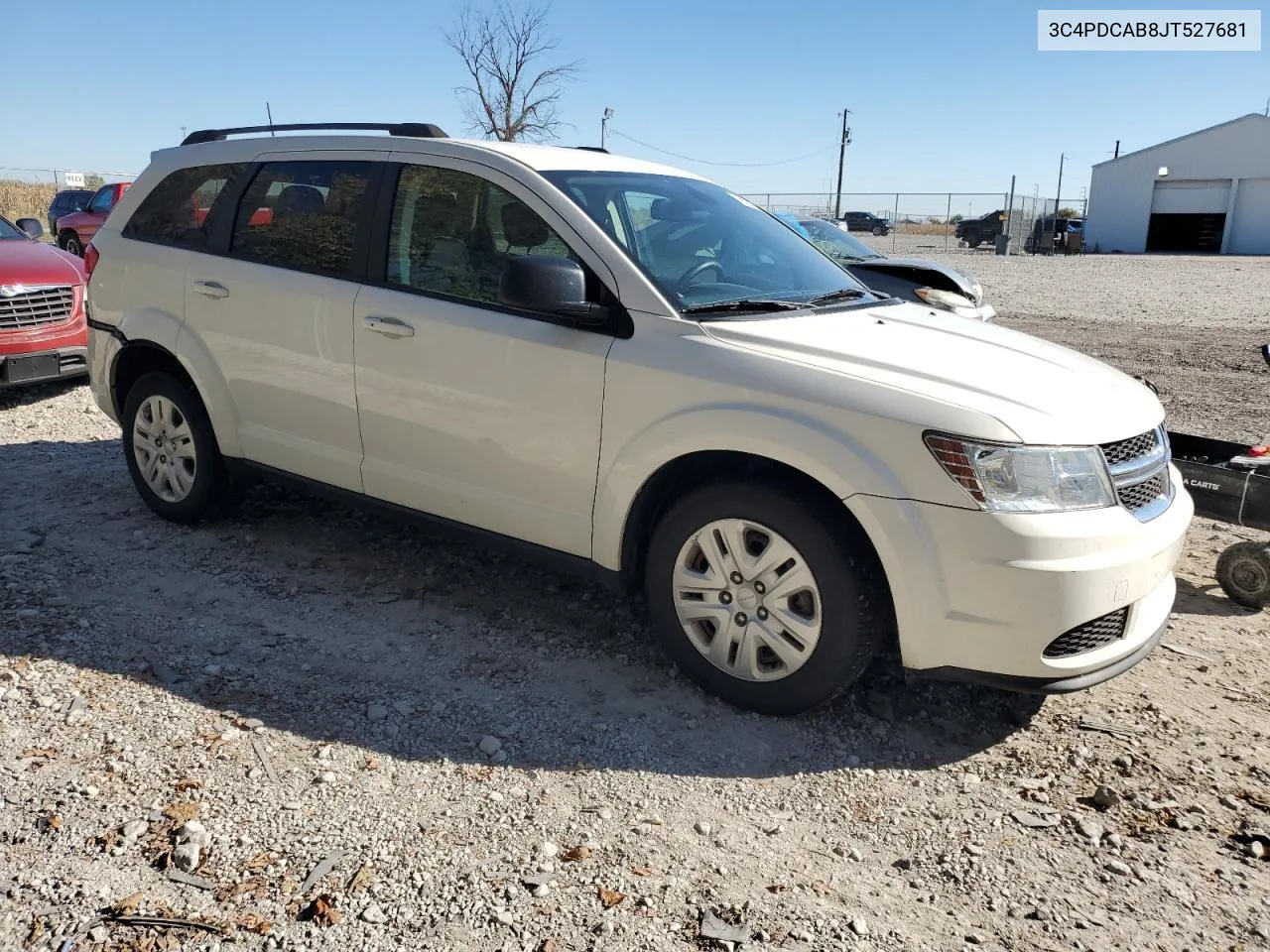 2018 Dodge Journey Se VIN: 3C4PDCAB8JT527681 Lot: 76525494