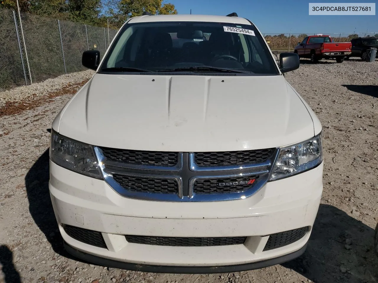 2018 Dodge Journey Se VIN: 3C4PDCAB8JT527681 Lot: 76525494