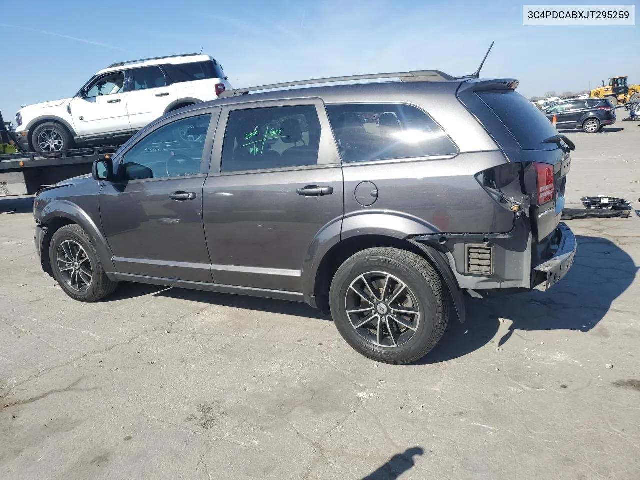 2018 Dodge Journey Se VIN: 3C4PDCABXJT295259 Lot: 76542724