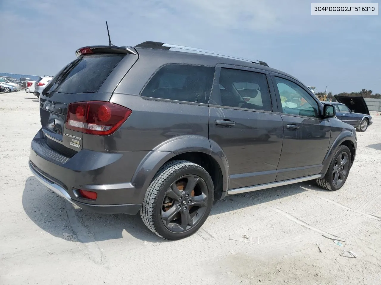 2018 Dodge Journey Crossroad VIN: 3C4PDCGG2JT516310 Lot: 76587434