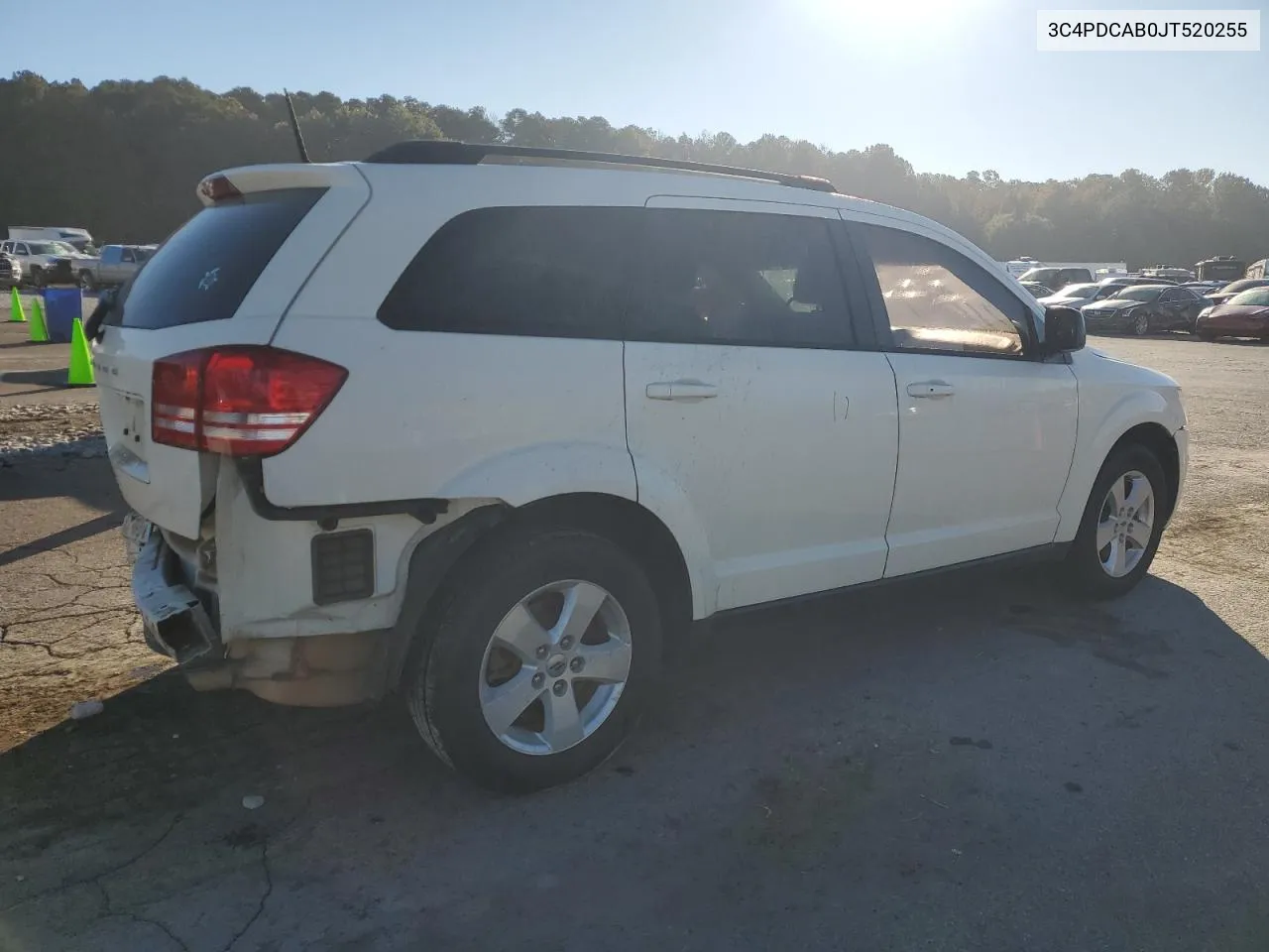 2018 Dodge Journey Se VIN: 3C4PDCAB0JT520255 Lot: 76756234