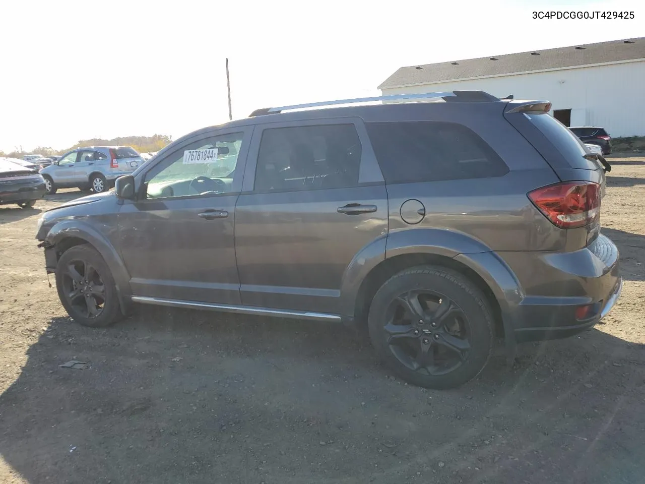 2018 Dodge Journey Crossroad VIN: 3C4PDCGG0JT429425 Lot: 76781844