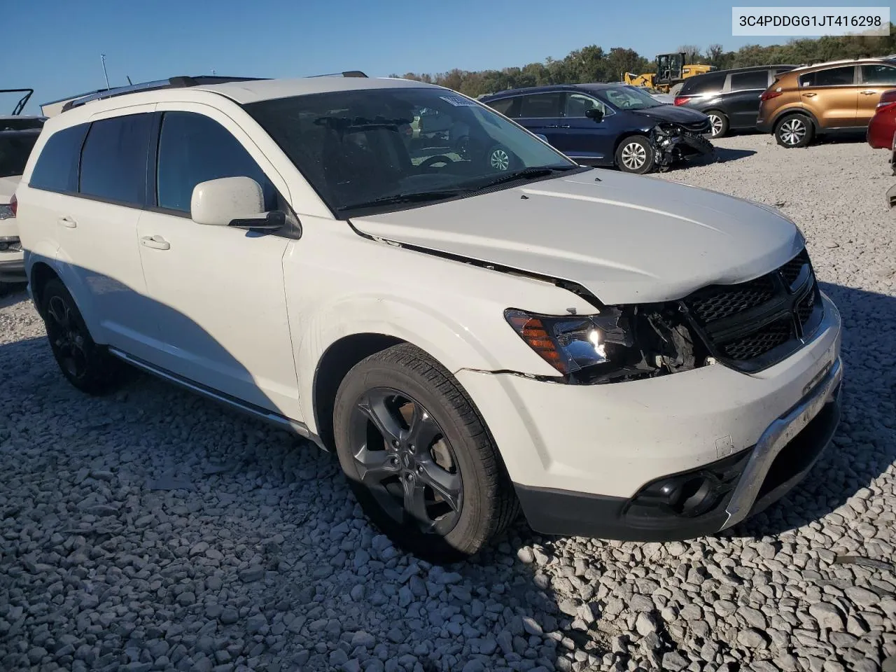 2018 Dodge Journey Crossroad VIN: 3C4PDDGG1JT416298 Lot: 76830904