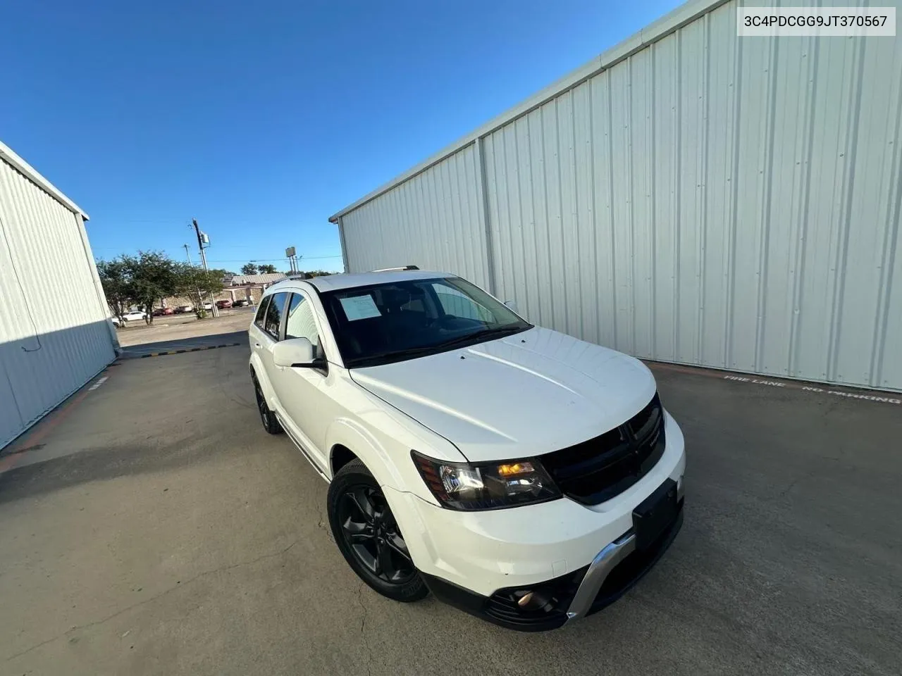 2018 Dodge Journey Crossroad VIN: 3C4PDCGG9JT370567 Lot: 76847274