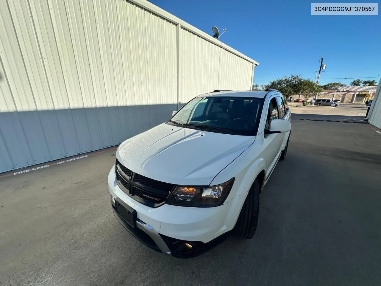 2018 Dodge Journey Crossroad VIN: 3C4PDCGG9JT370567 Lot: 76847274