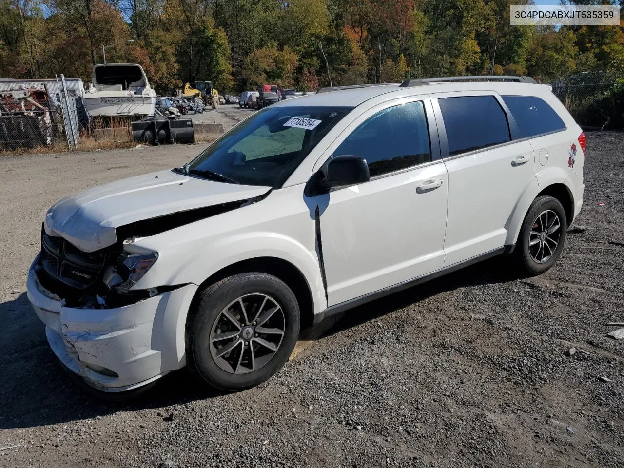 3C4PDCABXJT535359 2018 Dodge Journey Se