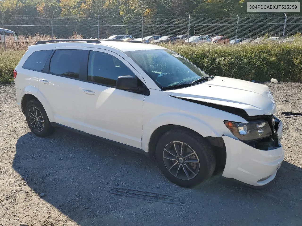 2018 Dodge Journey Se VIN: 3C4PDCABXJT535359 Lot: 77105284