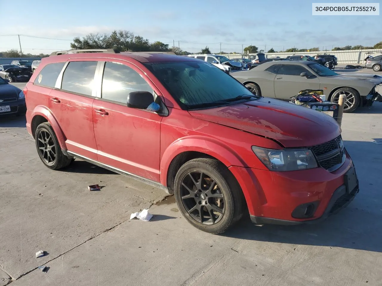 2018 Dodge Journey Sxt VIN: 3C4PDCBG5JT255276 Lot: 77136904