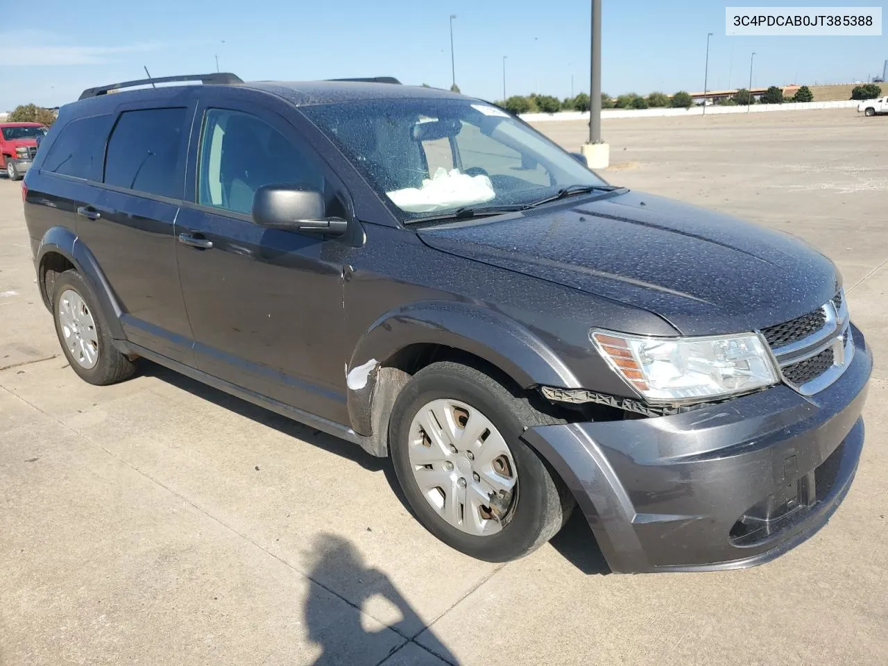 2018 Dodge Journey Se VIN: 3C4PDCAB0JT385388 Lot: 77153964