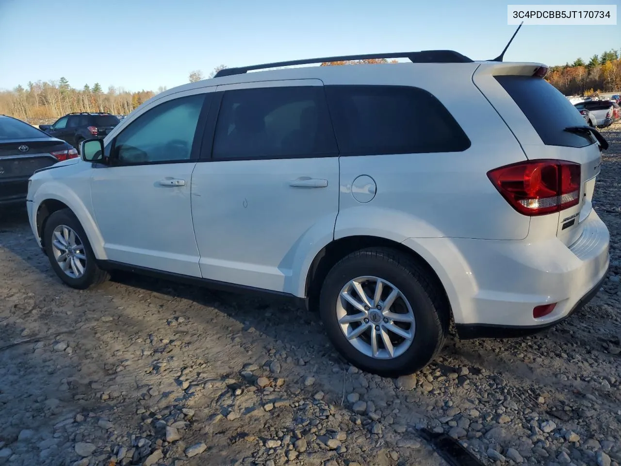 2018 Dodge Journey Sxt VIN: 3C4PDCBB5JT170734 Lot: 77520584