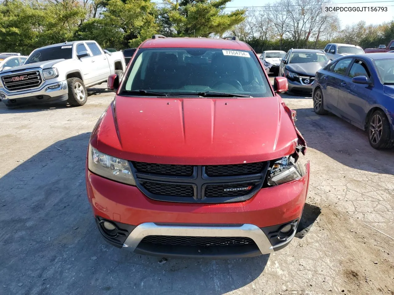 3C4PDCGG0JT156793 2018 Dodge Journey Crossroad