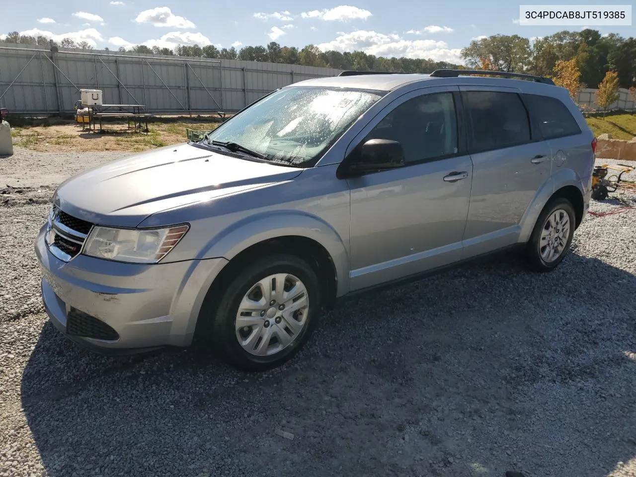 2018 Dodge Journey Se VIN: 3C4PDCAB8JT519385 Lot: 77582124