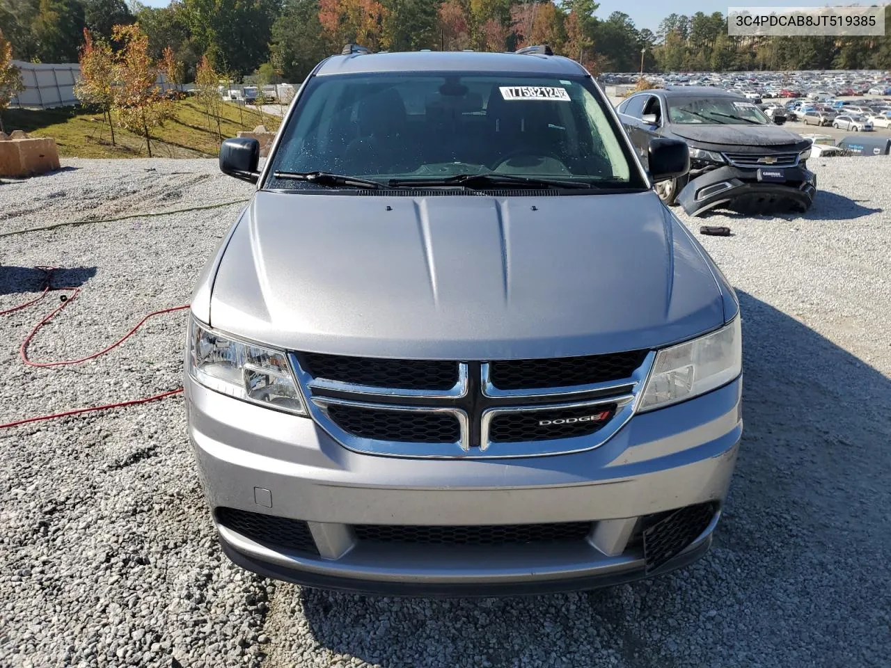 2018 Dodge Journey Se VIN: 3C4PDCAB8JT519385 Lot: 77582124